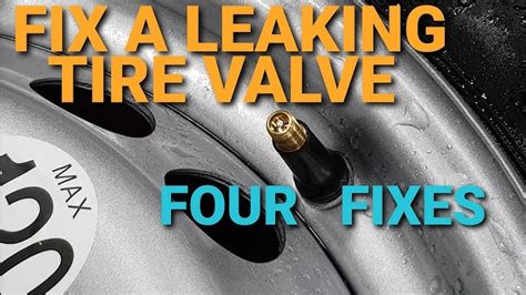 air leaking around valve stem|Fix a Leaking Tire Valve Stem in 5 Minutes。